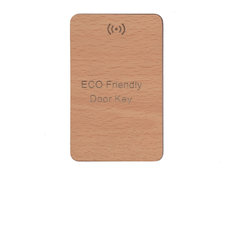 Wooden key cards