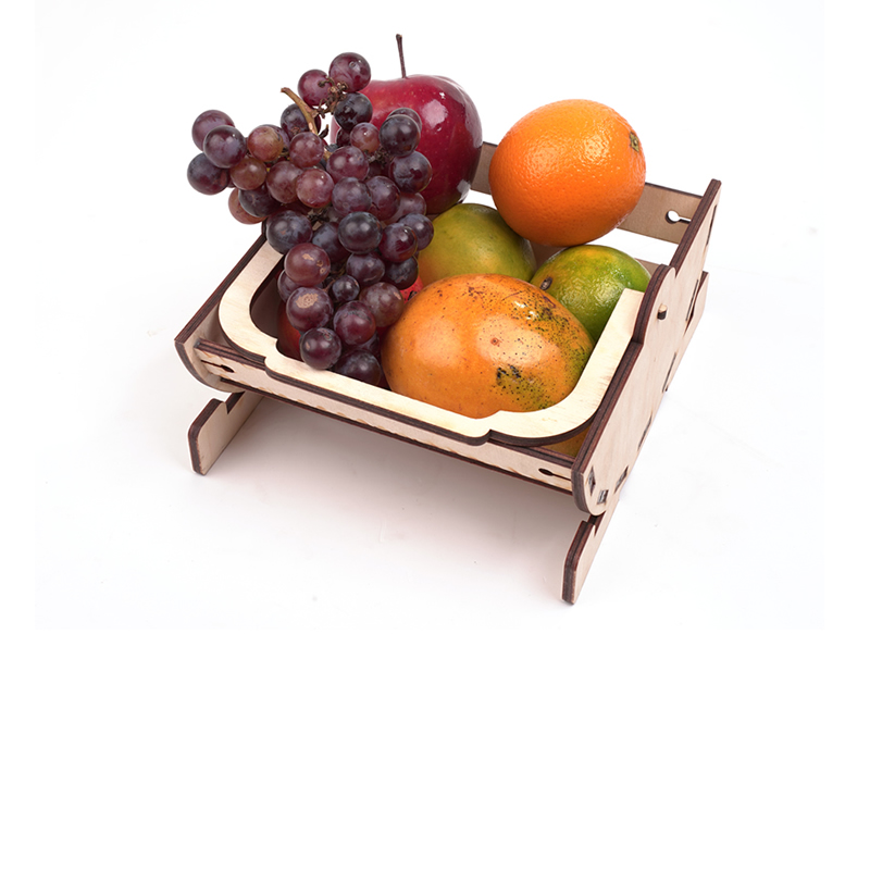 Wooden Fruit Basket 