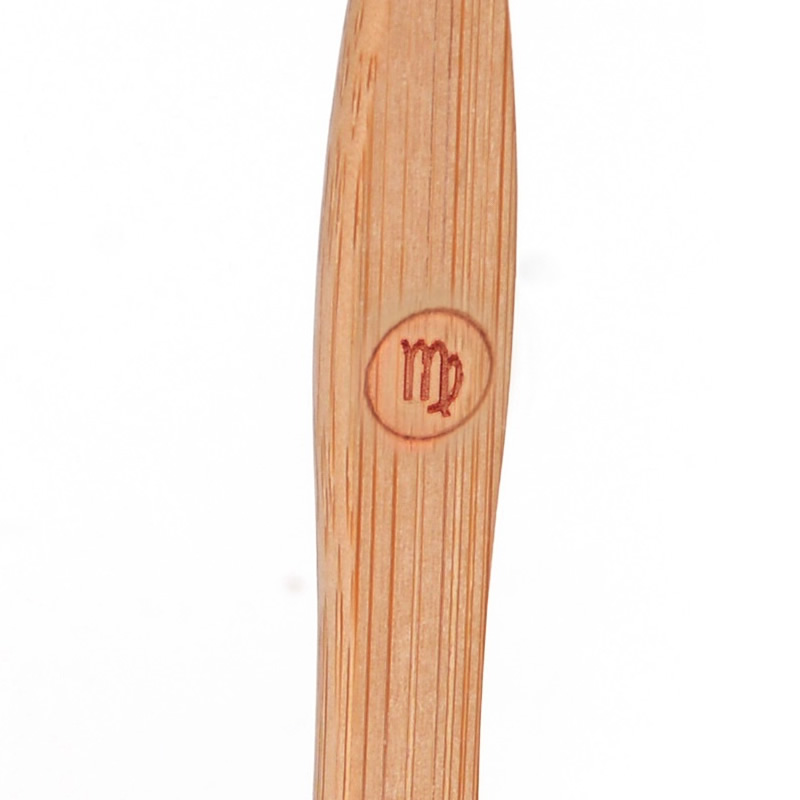 Bamboo Handle Tooth Brush- Star Sign: Virgo