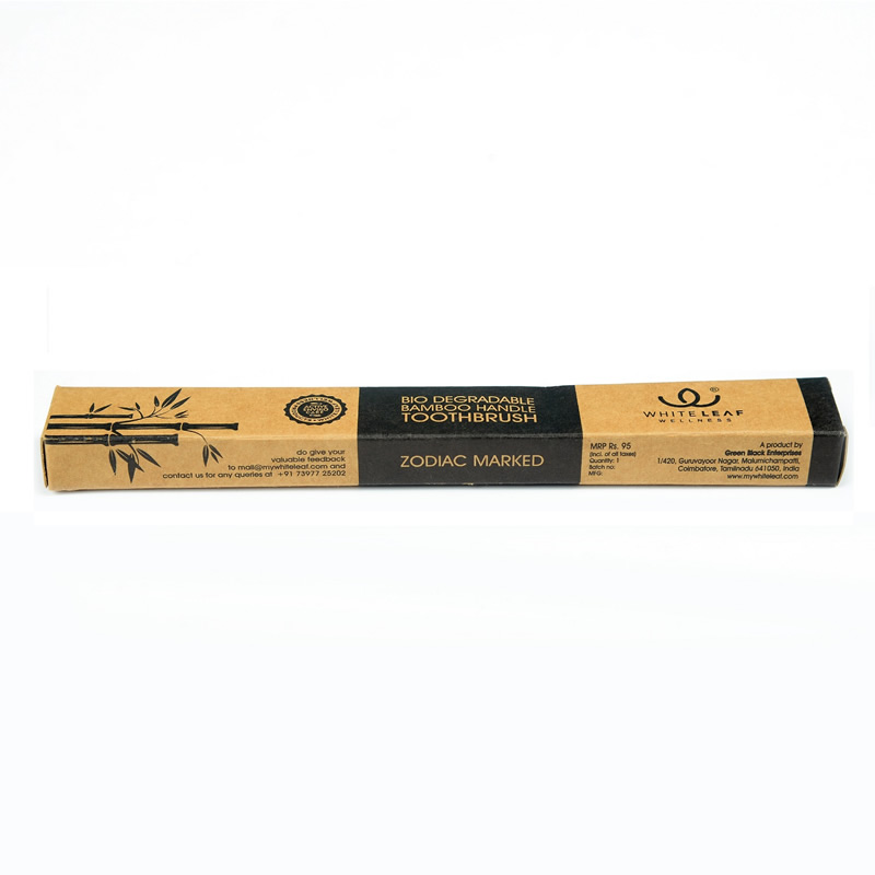 Bamboo Handle Tooth Brush- Star Sign : Sagittarius