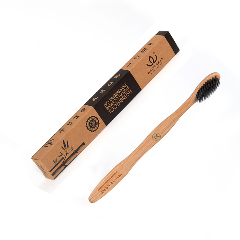 Bamboo handle tooth brush- Star sign : Taurus