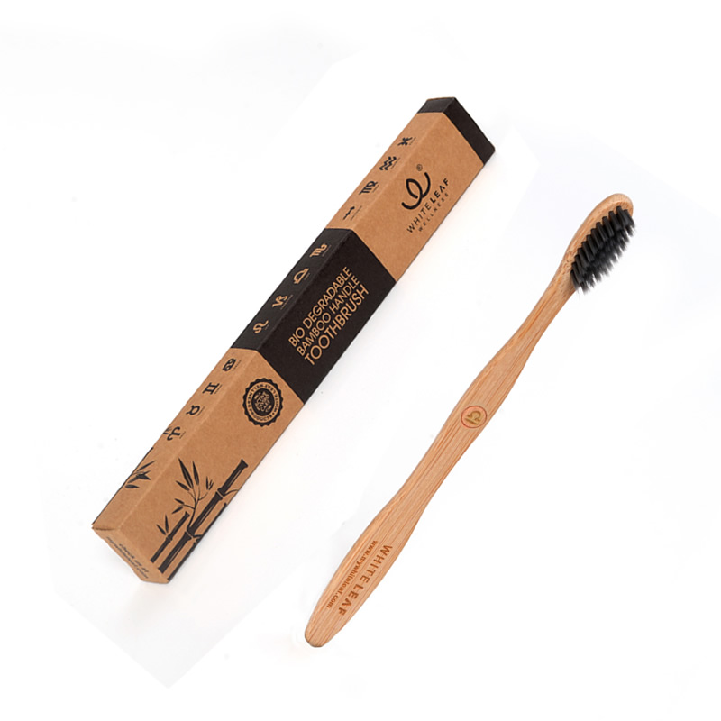 Bamboo Handle Tooth Brush- Star Sign: Libra