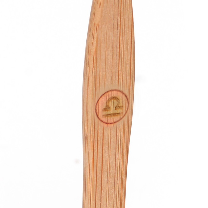 Bamboo Handle Tooth Brush- Star Sign: Libra
