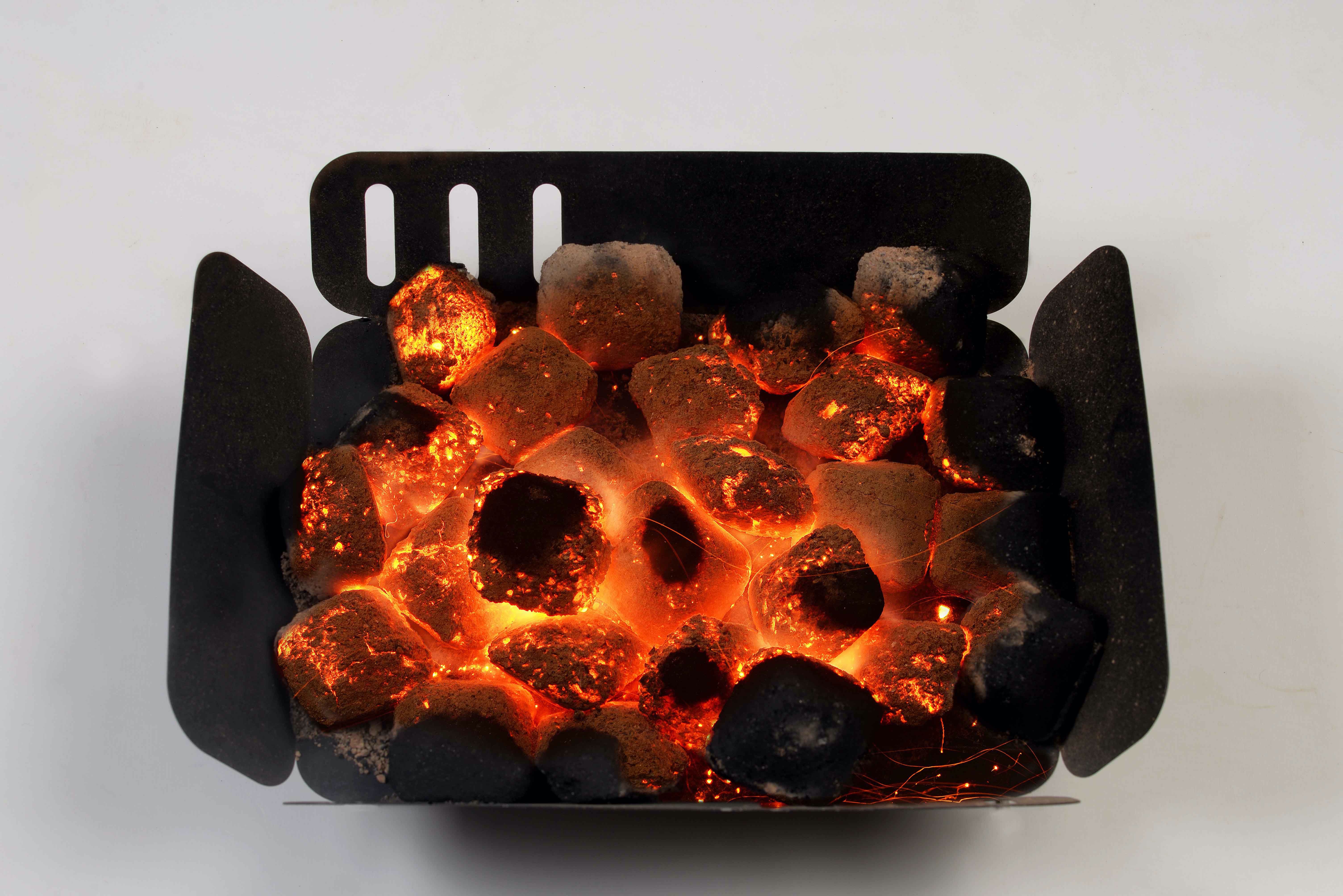 Charcoal briquettes uses
